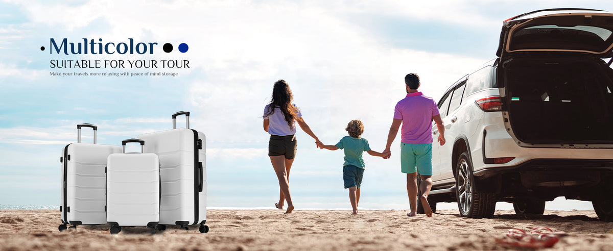 NEWBULIG 2LG-24WT Suitcase – 24 Inch, White – White / 24 Inch – product detail