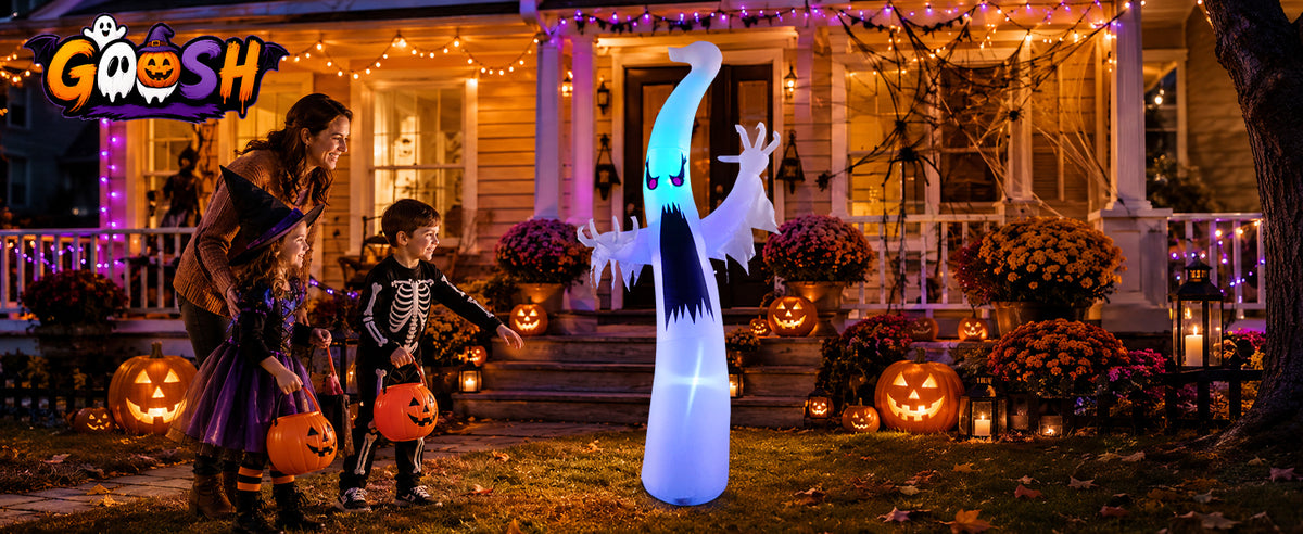 GOOSH DJ-WS-69082-6 Halloween Ghost Inflatable – Multicolor – product detail