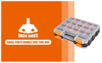 Jack Boss ASG322-2-O 2-Pack Double-Sided Parts Organizer Boxes – 2 PACK, Orange – Orange / 2 PACK – product detail