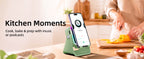 Oresoc Bluetooth and Induction Speaker Phone Stand, Green