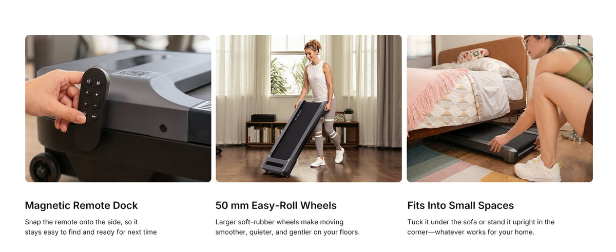 MERACH Under-Desk Walking Treadmill – Silver – product detail
