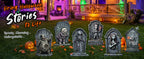 KLYRO 6-Pack 17-Inch Printed Halloween Tombstone Yard Signs – 17 Inch, Black – Black / 17 Inch – product detail