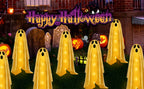 Betrihyes 6-Pack Solar Halloween Ghost Path Lights