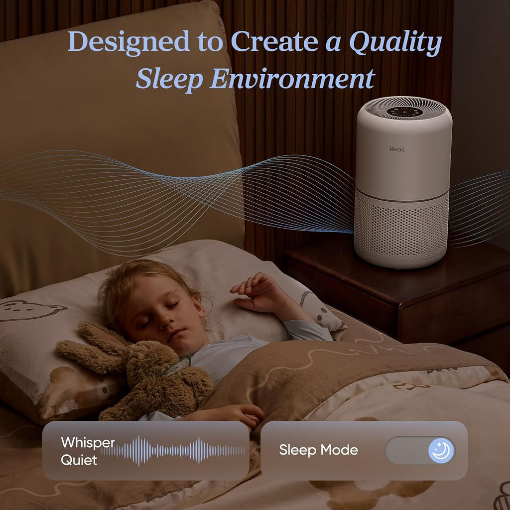 Levoit Core 300-P Air Purifier, White, 1-Pack
