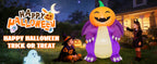 COMIN CO-69725 6-Foot Halloween Pumpkin & Dragon Inflatable – Purple – product detail