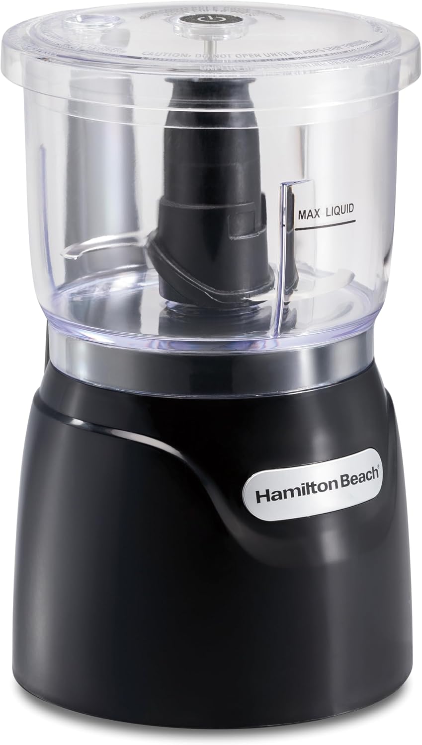 Hamilton Beach Stack-and-Press Food Chopper, 3 Cup