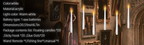 kakoya 20-Pack Indoor Floating LED Taper Candles with Wand Remote – White-20pcs – product detail
