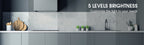 MCGOR Rechargeable Motion-Sensor Cabinet Lights, 10-Inch, 2-Pack