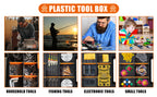 Jack Boss ASG322-2-O 2-Pack Double-Sided Parts Organizer Boxes – 2 PACK, Orange – Orange / 2 PACK – product detail