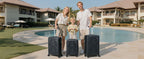 Cosbarn Hardside Luggage Set – ABS 5 Piece Sets (20/24/28/DB/TB), Black – product detail