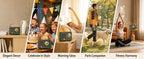 Dosmix Retro-Style Bluetooth Speaker, Green