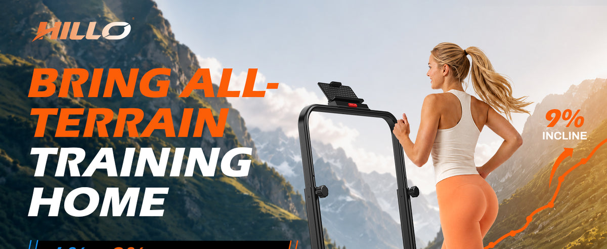 HILLO Walking Treadmill – Amber – product detail