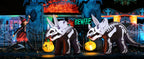 COMIN CO-69429 6.5-Foot Halloween Skeleton Dinosaur Inflatable – Black – product detail