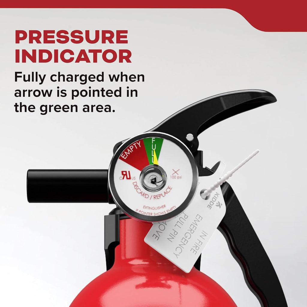 Kidde Basic 110 FA110G Home Fire Extinguisher, 1-Pack