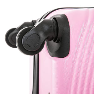 DUKAP DKINC00M-PNK Hardside Suitcase – 24 Inch, Pink – Pink / 24 Inch – product detail